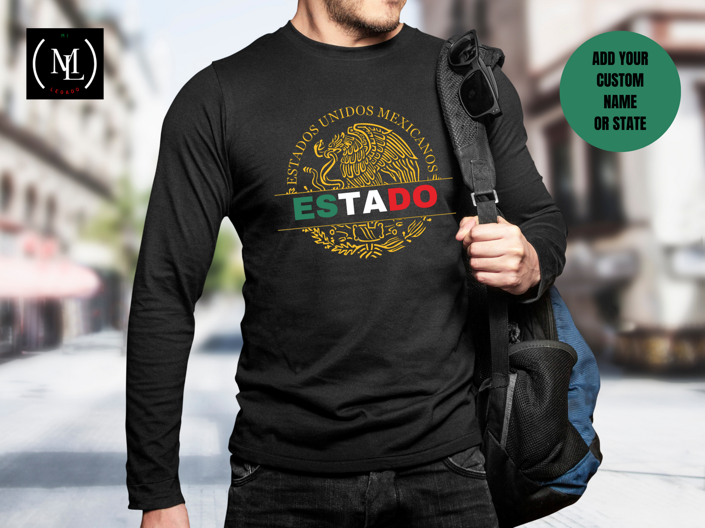 MEXICO ESCUDO LONG SLEEVE T-SHIRT